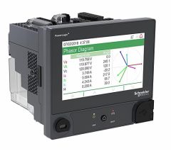 Skip to the beginning of the images gallery PowerLogic ION9000T meter, HSTC, DIN mount, 192 mm display, HW kit - Schneider