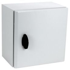 Spacial S3D plain door with mount.plate. H500xW300xD200 IP66 - Schneider